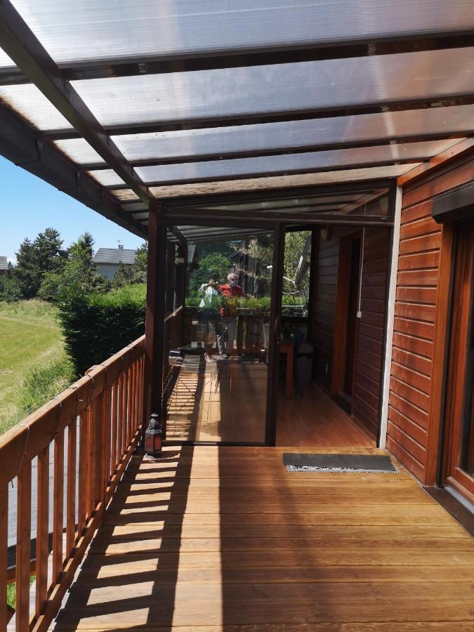 Villa Jolichalet66210-88m2-3ch-garage-jardin-double véranda-wifi-impasse au calme à Bolquere Pyrenees 2000 Extérieur photo
